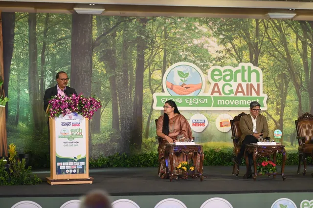 Urbanisation Must Balance Climate and Development, Experts Stress at Sambad’s 'Earth Again' Conference
