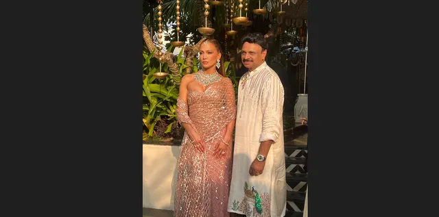 JLo dons Indian wear as she attends high-profile wedding in Udaipur