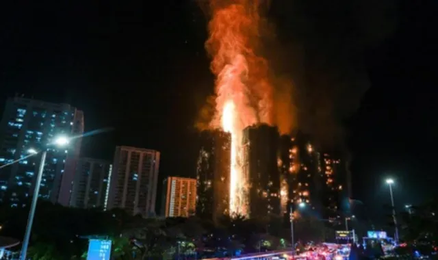 44 killed as fire engulfs high-rise Hong Kong buildings, 3 arrested