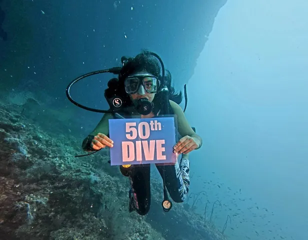 Odisha teen Tisya Panigrahi becomes youngest known Odia to complete 50th Scuba Dive at 100 Feet