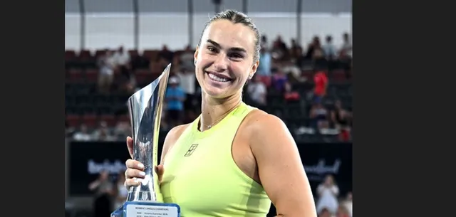 Sabalenka retains Brisbane crown, claims 22nd WTA career title