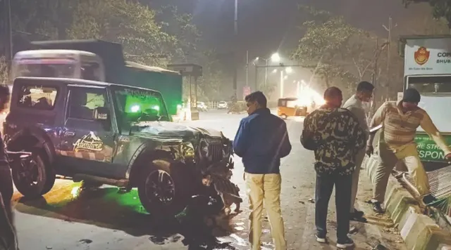 Bhubaneswar: Youth killed as Thar SUV hits motorcycle at Capital Hospital Square