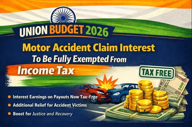Motor accident claim interest to be fully tax-exempt, announces FM Sitharaman