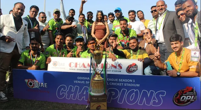 Odisha Premier League’s first edition ends on historic note at Sharjah
