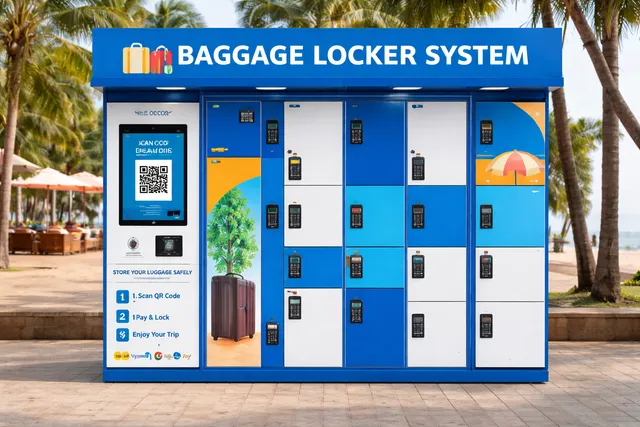 Baggage locker system launched by Puri municipality to ease tourists’ worries
