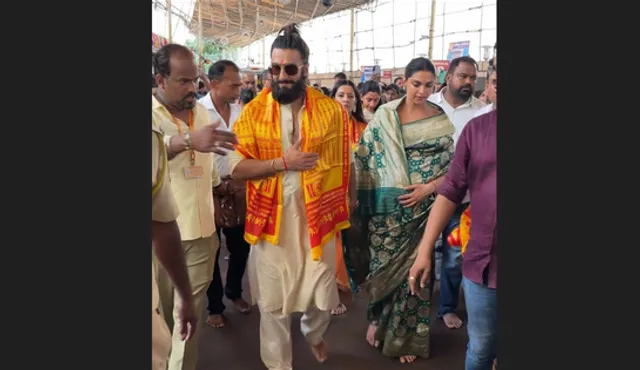 Deepika, Ranveer seek blessings at Siddhivinayak temple ahead of baby’s arrival