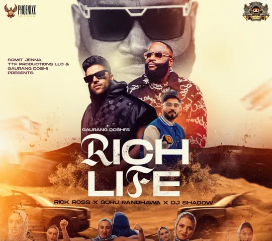 Guru Randhawa, Rick Ross’s song ‘Rich Life’ is a perfect blend of 'East meets West'