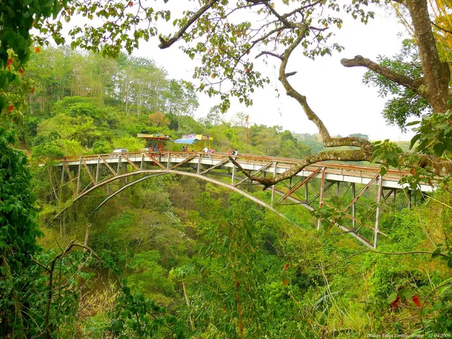 At Rishikesh, Bungee Jumping With A Twist