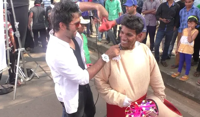 From the Sets of 'Hela Mate Prema Jara'