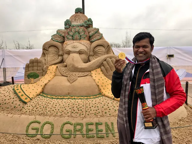 Odisha’s Sudarsan Pattnaik to carve largest sand sculpture of Lord Buddha in Sri Lanka