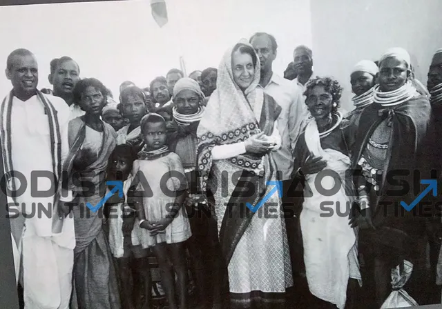 Check out the saree Indira Gandhi wore on her last Odisha tour