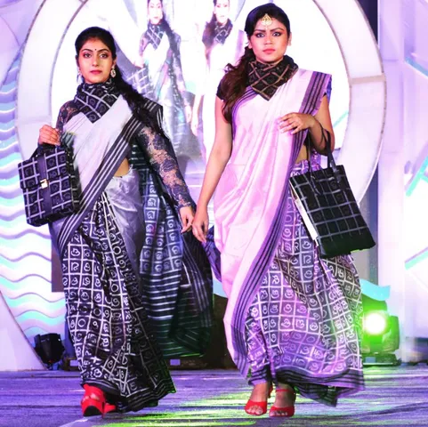 London fashion house weaves tales with Odia calligraphy