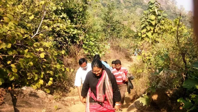 Watch Video: Collector braves 4-km hilly terrain to address public woes in Odisha