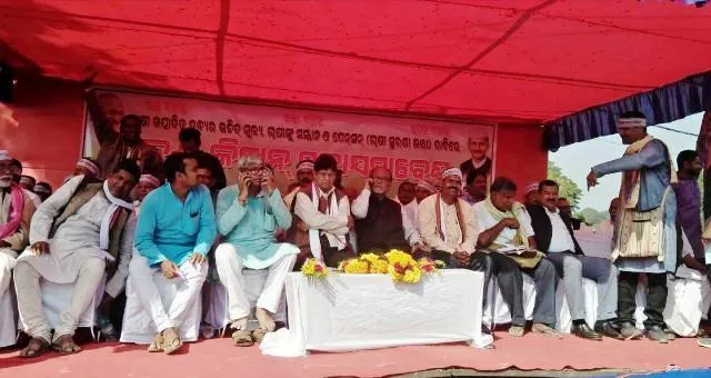 NKS roars again for price, pension and prestige to Odisha farmers