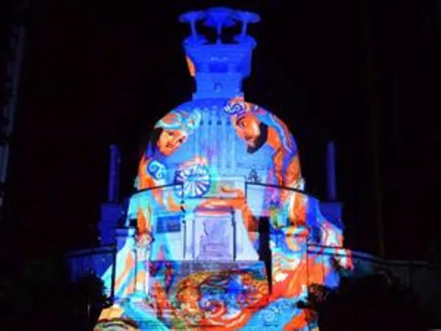 Light and Sound show equipment looted from Dhauli in Odisha