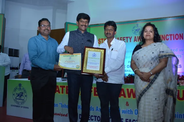 Odisha: JSPL awarded for safety practices
