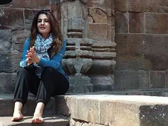 FIR against Raveena Tandon for shooting inside Odisha's Lingaraj temple