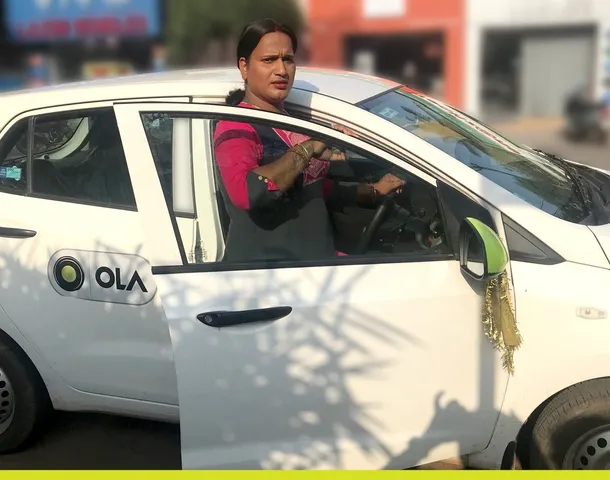 Smashing stereotypes: Odisha’s Meghna Sahoo becomes Ola’s first transgender driver partner