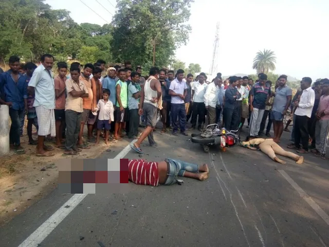 Minor brother-sister duo killed in road mishap in Odisha's Sundergarh