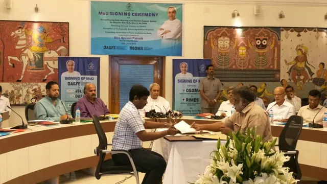 Odisha govt inks MoU with FES for ecologically sound agricultural practices