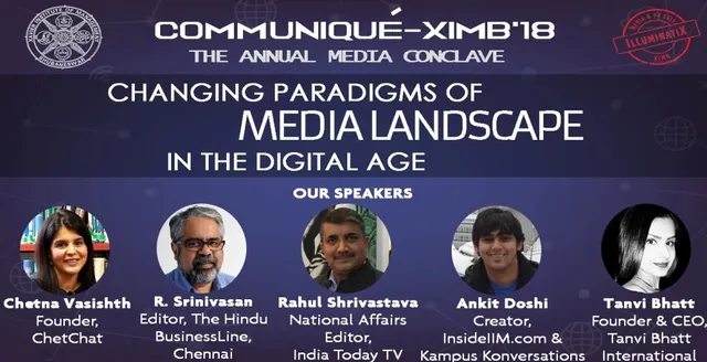 Media conclave Communiqué XIMB on Sunday