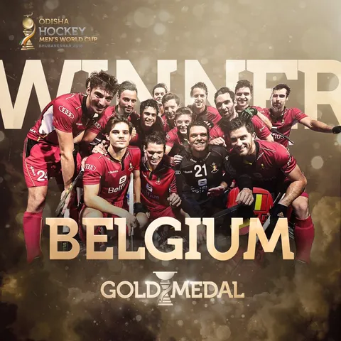 Belgium beat Netherlands to win Odisha Men's Hockey World Cup