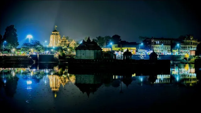 Temples in Odisha capital illuminated with splendid lighting