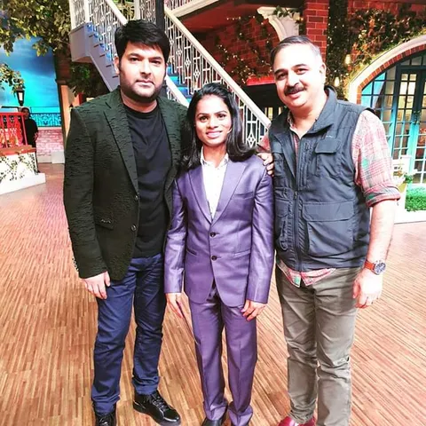 Odisha sprinter Dutee in Kapil Sharma Show