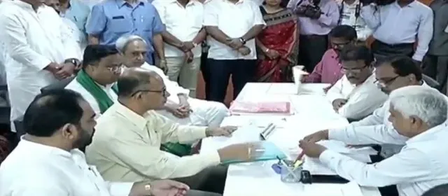 BJD candidates file nomination for Odisha Rajya Sabha by-polls
