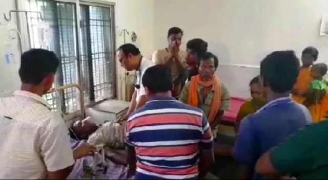 SHOCKING! Odisha youth run over by tractor while repairing