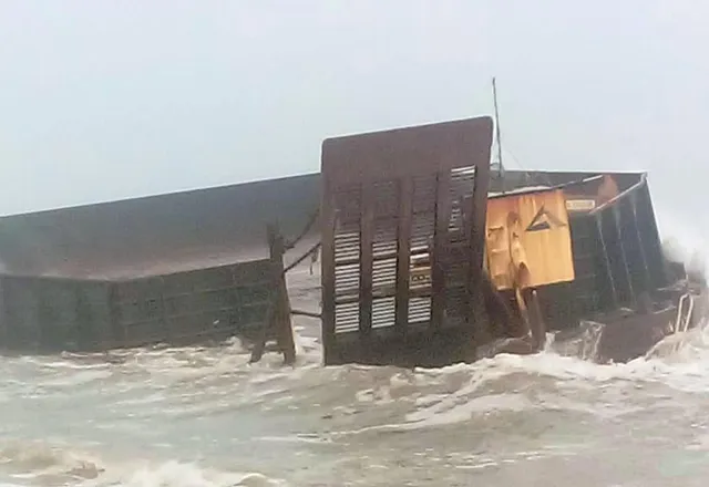 Malaysian cargo ship stuck off Odisha coast removed
