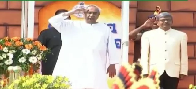 Independence Day: Naveen unfurls tricolour in Odisha capital