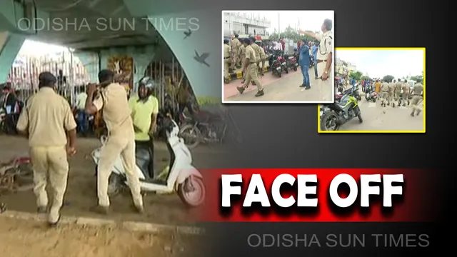 Locals clash with cops in Odisha capital over hefty traffic violation fine
