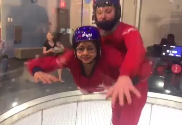 [Watch] Ollywood actor Archita gets skydiving certification!