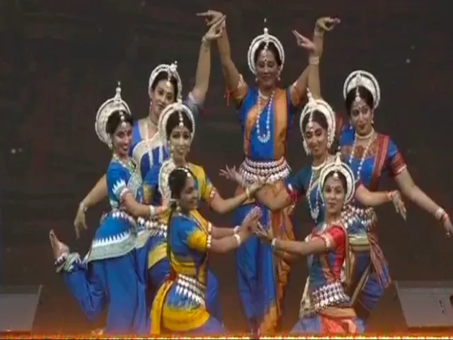 Odissi dancers enthrall audiences at ‘Howdy Modi’ event