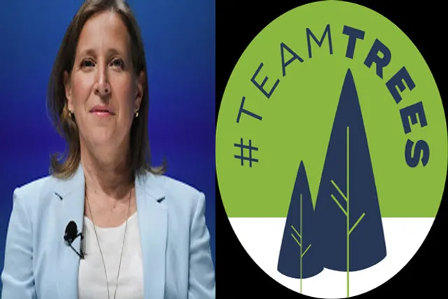 YouTube CEO donates 200K trees for #TeamTrees initiative
