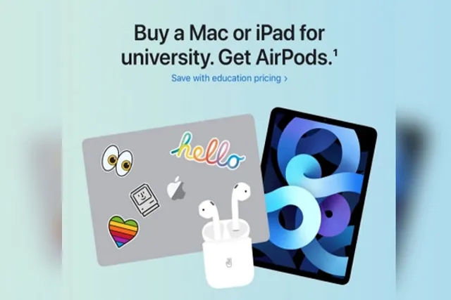 Apple's education offers live now for Indian students