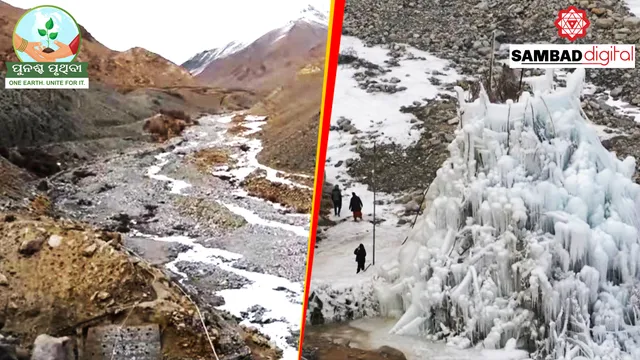 Ice stupas - A technique to solve water crisis in Himalayas