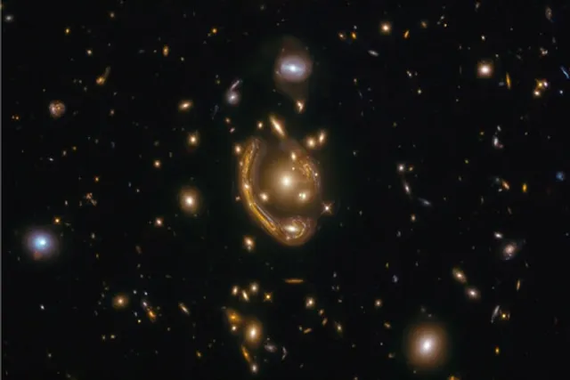 Hubble spots new 'molten Einstein ring'; prompts new research