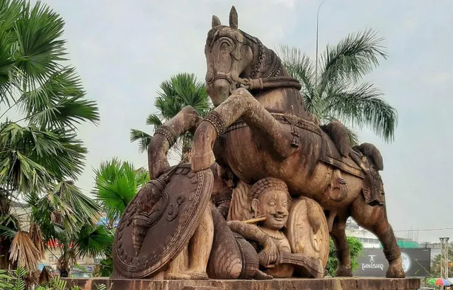 Battle of Katasin: The charge of the retreating bull