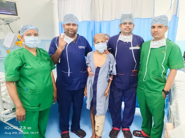 Doctors at HCG Panda Cancer Hospital perform Odisha's first Lower Limb Salvage surgery on 13-YO boy