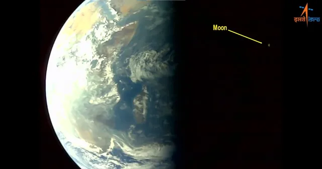 ISRO's Aditya-L1 spacecraft takes a selfie, images of Earth, Moon