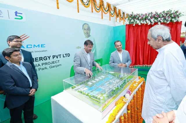 Odisha CM lays stones for mega green hydrogen, ammonia projects at Gopalpur