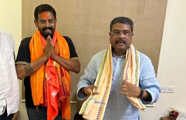 Expelled BJP leader Himanshu Sahoo joins party after defeating BJD candidate in Odisha polls