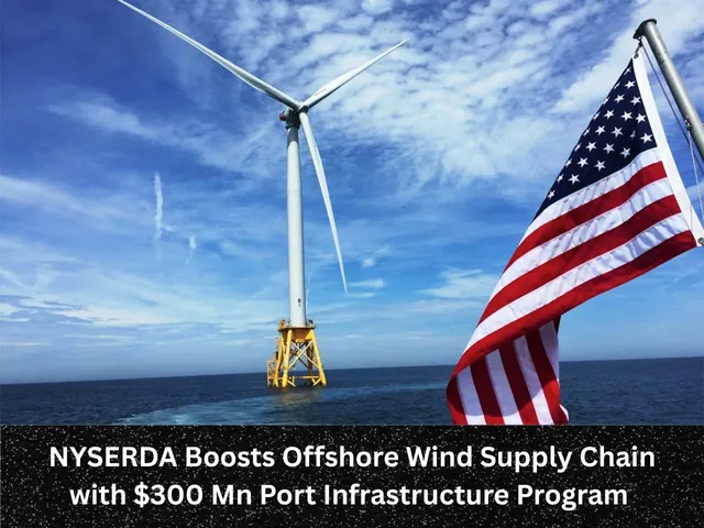 NYSERDA Boosts Offshore Wind Supply Chain with $300 Mn Port Infrastructure Program