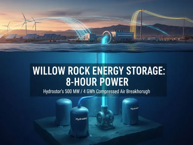 Compressed Air Storage Firm Hydrostor gets Key Approval For 500 MW Storage Center