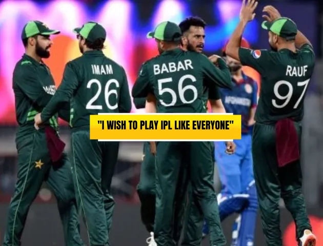 Pakistan players during ODI World Cup 2023
