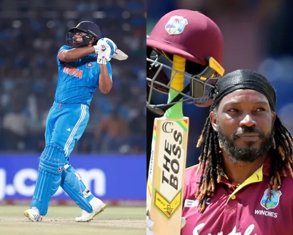 Rohit Sharma, Chris Gayle