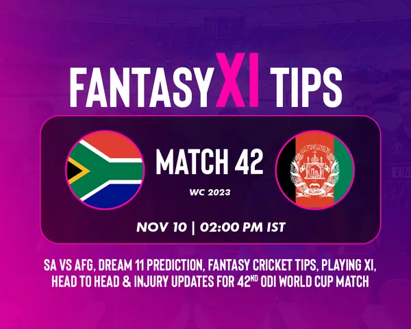 AFG vs SA Dream 11