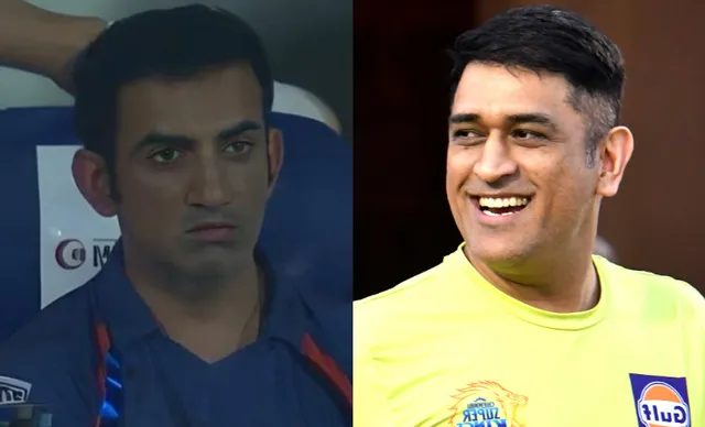 Gautam Gambhir and MS Dhoni